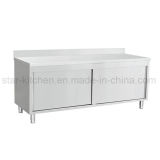 C02-A11 Stainless Steel Storage Cabinets with Sliding Door