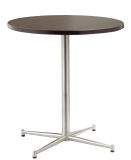 HPL Top Stainless Steel Knock Down Dining Restaurant Table