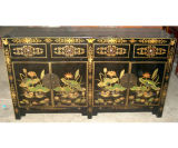 Chinese Reproduction Painted Wooden Buffet Lwc131