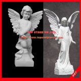 Garden Statues Small Angel Marble Statues Sculptures