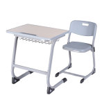 Religious School Furniture Classroom Desks and Chairs/Wooden Desks and PP Chairs