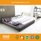 A9009 Ground Designed Bedroom Leather Bed