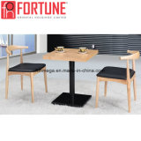 High Quality Restaurant Leather Chairs with Power Coasted Legs Table (FOH-BCA05)