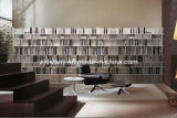 Modern Italian Style White High Glossy Paint Bookshelf (SG-01 & SG-02)