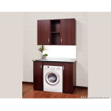 Oppein Wooden Decorative Cabinet with Washing Machine (ZS11358)