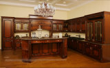 Antique Style Solid Wood Kitchen Cabinet (Br-SA03A)