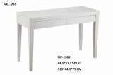 Super White Glass 2 Drawer Decor Furniture Console Table