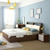 Let-Ti Click Memory Genuine Leather Bed Design (HX-8ND9483)