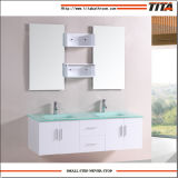 Tita Sanitary Tempered Glass Top Modern Bathroom Vanity Bath Cabinet