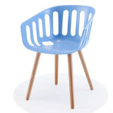 Modern Beech Wood Leg Hotel Leisure Chair