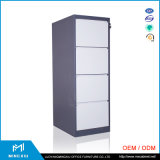 China Supplier 4 Drawer Vertical Steel Filing Cabinet / 4 Drawer Metal File Cabinet