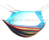 OEM Nylon Outdoor Camping Bed Hammock with Zipper Mosquito Net