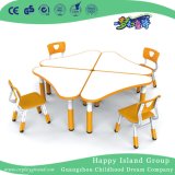 Kindergarten Children Wood Arrow Model Table for Sale (HG-4906)
