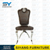 Stainless Steel Furniture Cross Back Chair Restaurant Dining Chair
