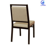 Furniture Factory Supplies Dining Aluminum Metal Wood Like Chair