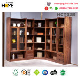 China Luxury Royal Solid Wooden Oak Mixed Bookshelf (HCT-02B)