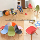 Plastic Seat Natural Wood Wooden Legs Childrens Room Chair