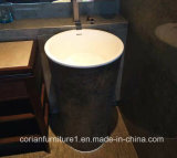 Solid Surface Hotel Custom Sized Free Stand Wash Basin