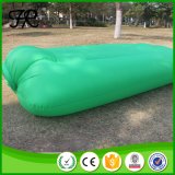 Green Color Folding Air Inflatable Camping Bed