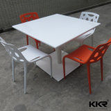 Vein Pattern Solid Surface Artificial Stone Dining Tables