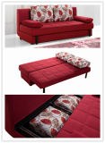 Functional Fabric Sofa Cum Bed with MDF Storage