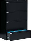 Kd Structure Lateral Steel Office Storage 4 Drawers Filing Cabinet