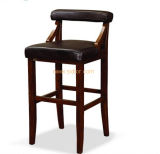 (CL-4404) Antique Restaurant Club Furniture Wooden High Barstool Bar Chair