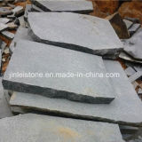 Natural Grey Basalt Paving Slab or Irregular Flagstone