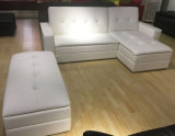 PU or Fabric Corner Sofa Cum Bed Set