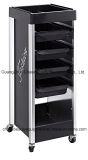 Black Color Cheap Salon Trolley Tools Table Hairdressing Trolley Selling