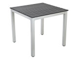 Square Aluminum Frame Dining Table