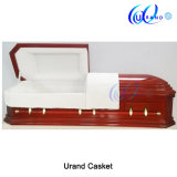 Best Seller Cherry Painting Color Unique Style Coffin and Casket