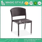 Garden Chair Stackable Chair Rattan Chair Wicker Outdoor Chair Patio Dining Chair (Magic Style)