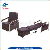 Medical Foldable Attendant Chair for Hospital or Office