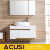 Wall Mounted Modern Solid Wood Bathroom Vanity Cabinet (ACS1-L43)