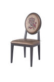 Tuoye Industrial Vintage Metal Chair Restaurant Dining Chair