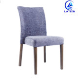 Aluminum Furniture Imitation Wood Grain Used Dining Chair for Sale