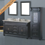 Fed-1505 Espresso Solid Wood Transitional Bathroom Vanity Bath Cabinet