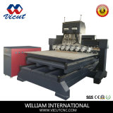 Multi-Function CNC Woodworking Machine Wood Engraving Machine (VCT-TM2515FR-8H)