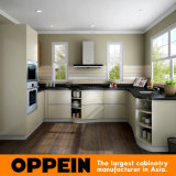 Oppein Modern Wholesale HPL Melamine Small Kitchen Cabinets (OP16-HPL02)