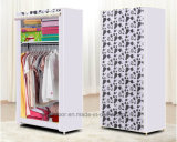 Modern Simple Wardrobe Household Fabric Folding Cloth Ward Storage Assembly King Size Reinforcement Combination Simple Wardrobe (FW-26D)