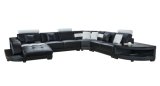 U Shape Living Room Modern Leather Sofa