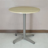 (SP-RT530) Uptop Cafe Used Round Wooden Folding Restaurant Table