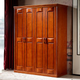Bedroom Furniture Solid Wooden Wardrobe Armoire Cabinet (GSP9-016)