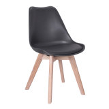 Wooden Lounge Bar Chairs with Imitation Leather Backrest (FS-WB1806-2)