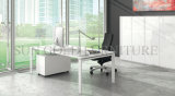 Melamine Office Comeical Computer Table White Office Desk Modern (SZ-OD601)