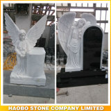 Full Carved Angel Monument Stone