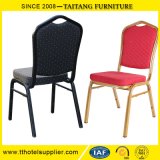 Black Fabric and Frame Metal Banquet Wedidng Chair