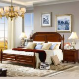 Aemerican Bedroom Furniture with Classical Bed and Antique Dresser