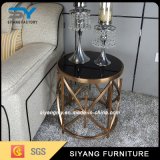 Silver Modern Simple Design Round End Table